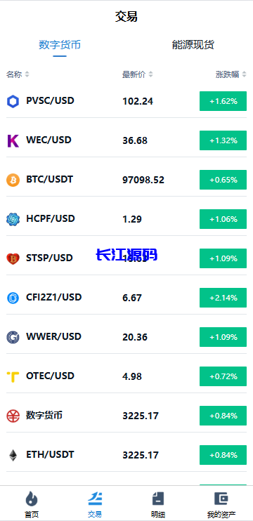 图片[3]-多语言微交易系统/虚拟币黄金期货微盘源码/多语言秒合约微盘-长江源码